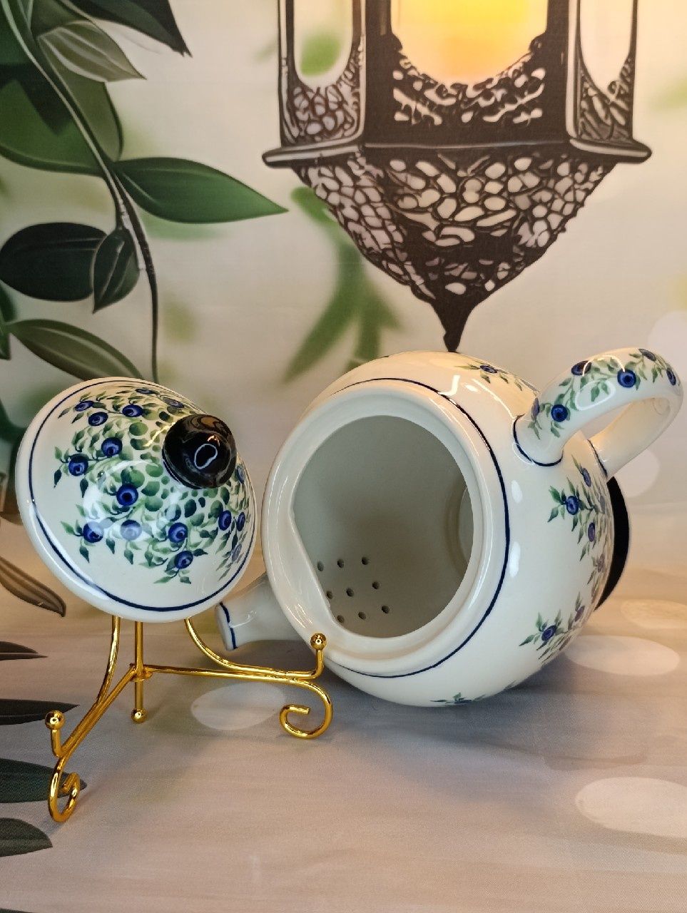 *Czajnik imbryk ceramiczny 1,5 L ceramika Z.C. Bolesławiec