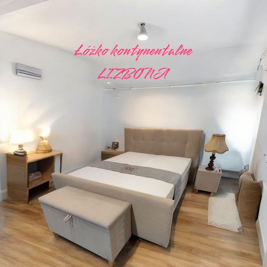 Łóżko tapicerowane
