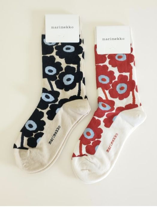 MARIMEKKO бавовняні шкарпетки
фірмові шкарпетки