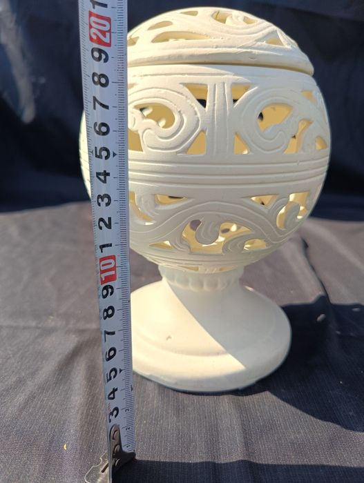Ceramiczny lampion świecznik