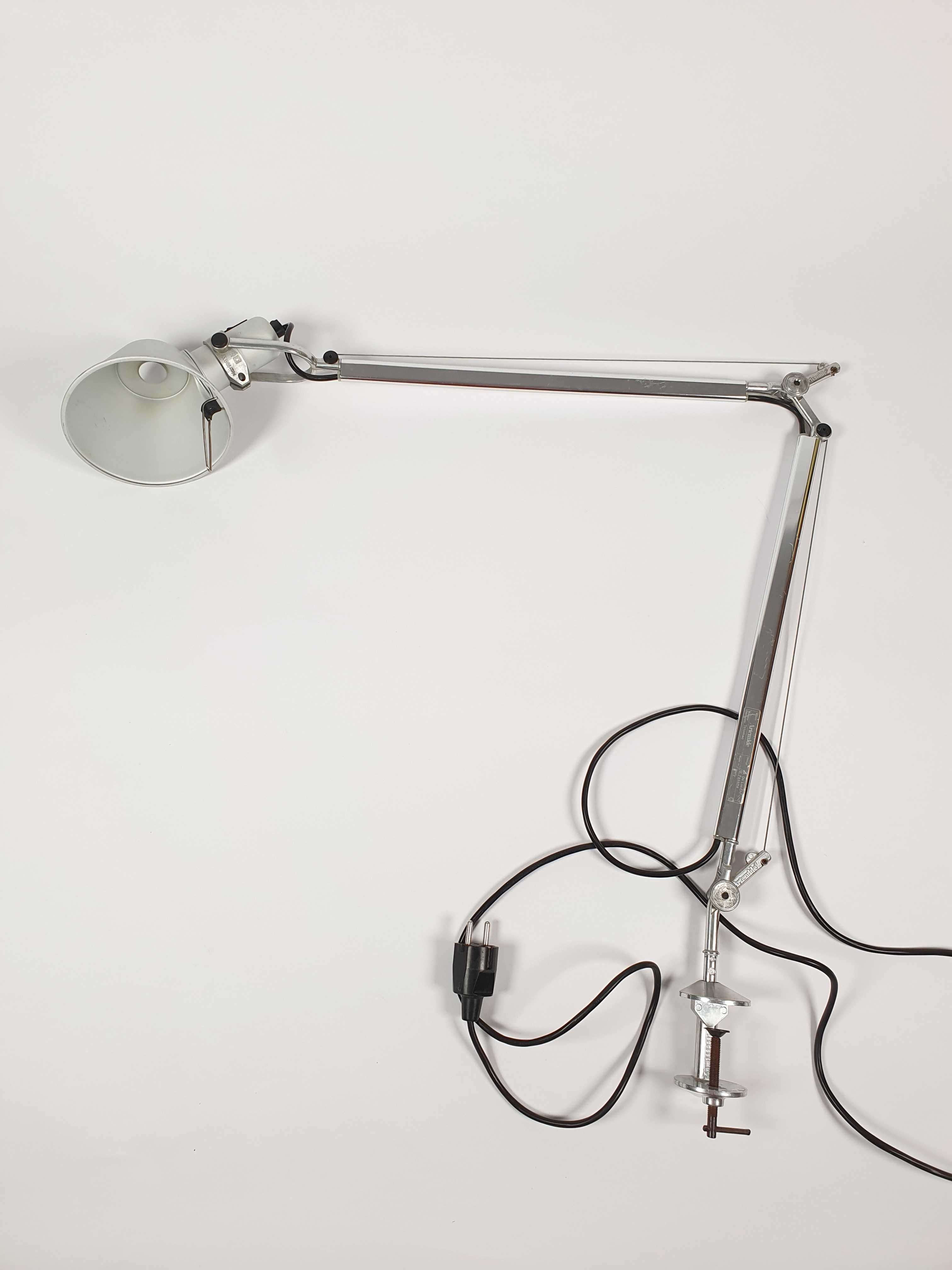 Lampka biurkowa, Artemide, Tolomeo, Włochy, vintage / retro/ PRL