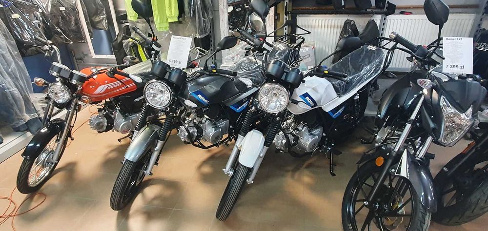 Romet Chart 50cc 4T Biały. Nowy! Gwarancja! Salon! Raty! Transport!