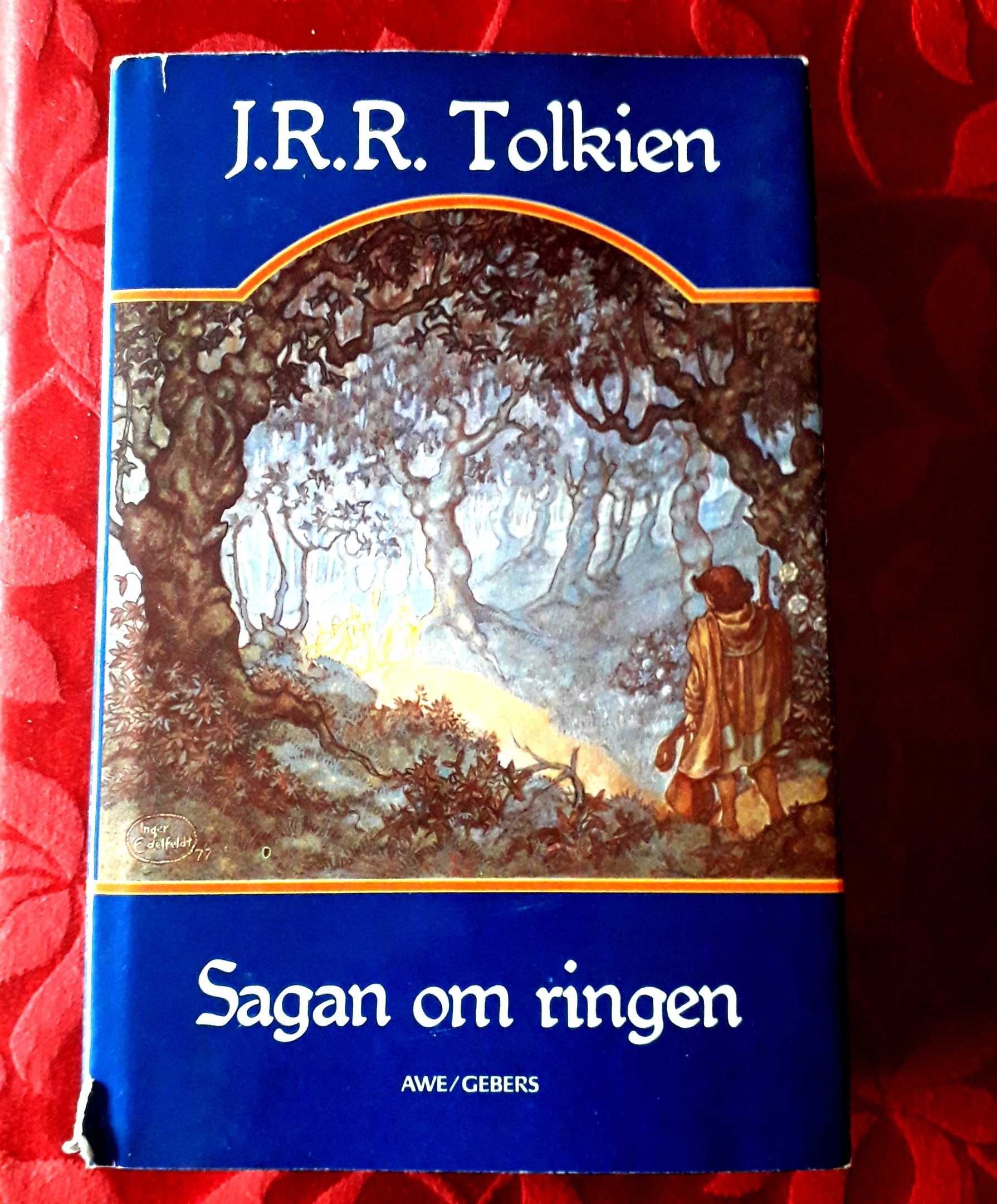 J R R Tolkien - O Senhor dos Anéis - Sagan om Ringen - em SUECO 1984/5