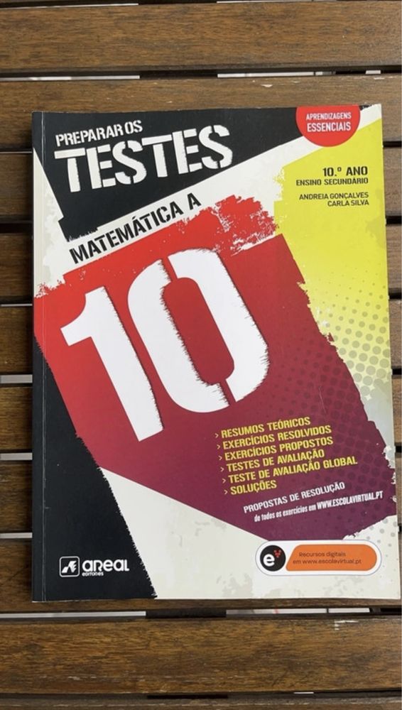 Livro “Preparar os Testes Matemática 10°ano”