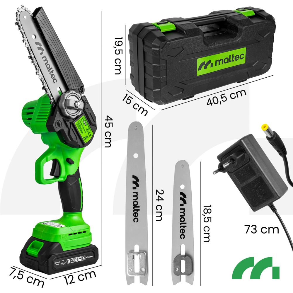 Piła Akumulatorowa Łańcuchowa Mini Pilarka Gałęziówka MasterCut1000W