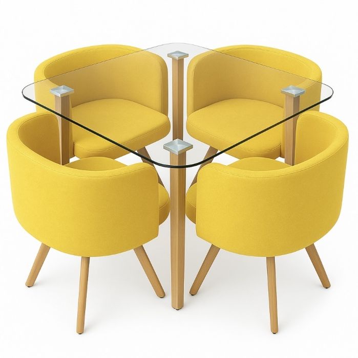 Mesa de Jantar Única nessa cor e com Cadeiras Pet Protect / EasyClean!