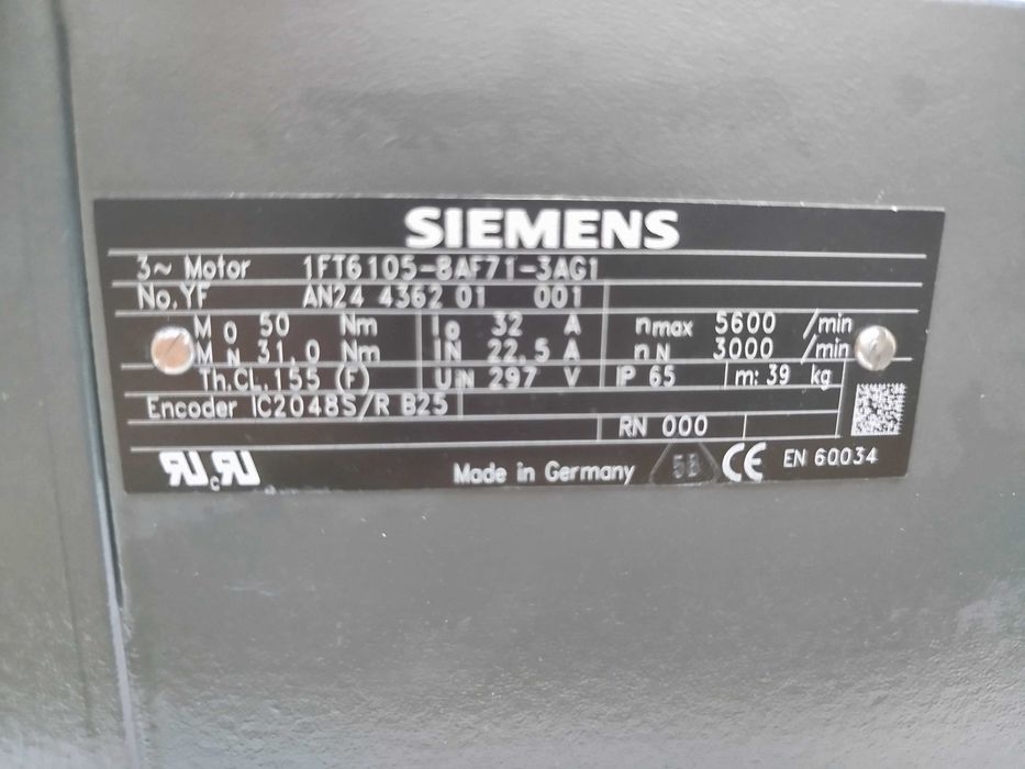 Silnik elektryczny Siemens, motor