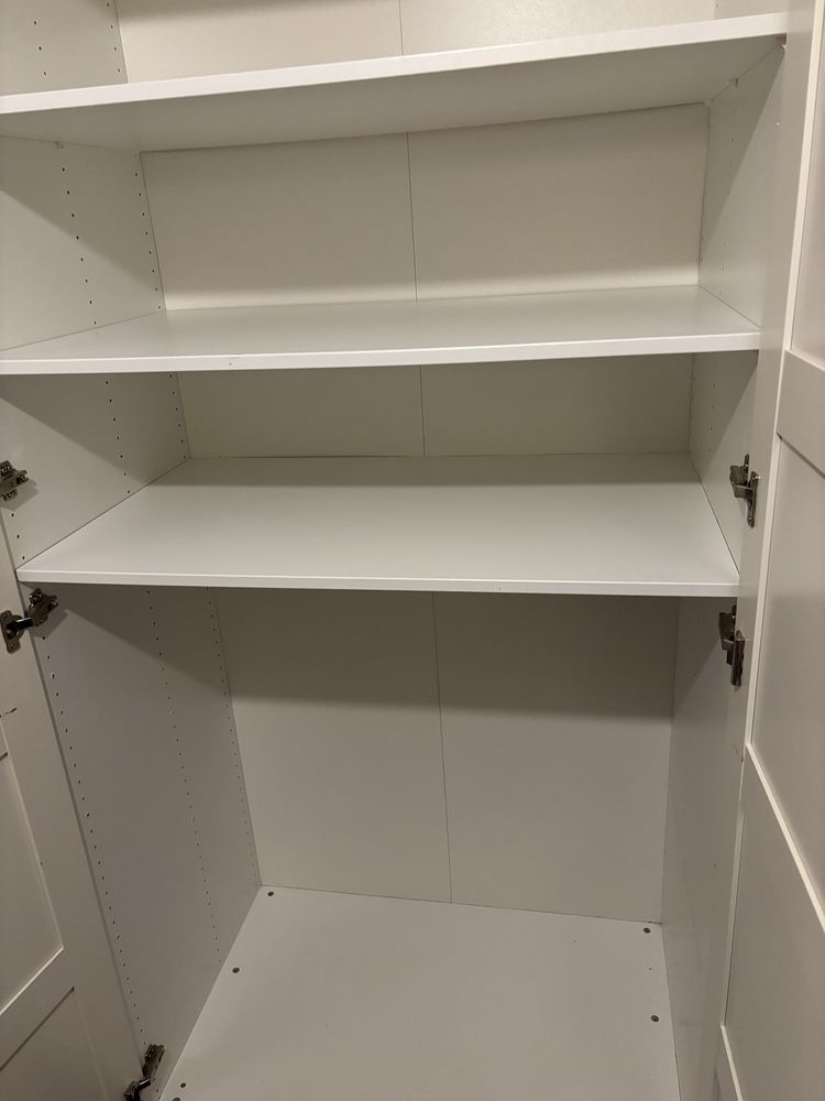 Biała szafa PAX 100x60x236
