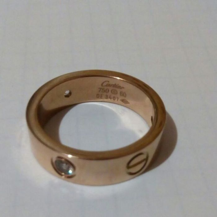 Кольцо новое Cartier