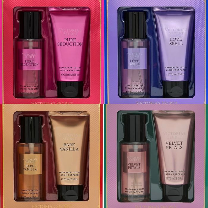 Парфумований подарунковий набір Victoria’s Secret міст 75мл + лосьйон