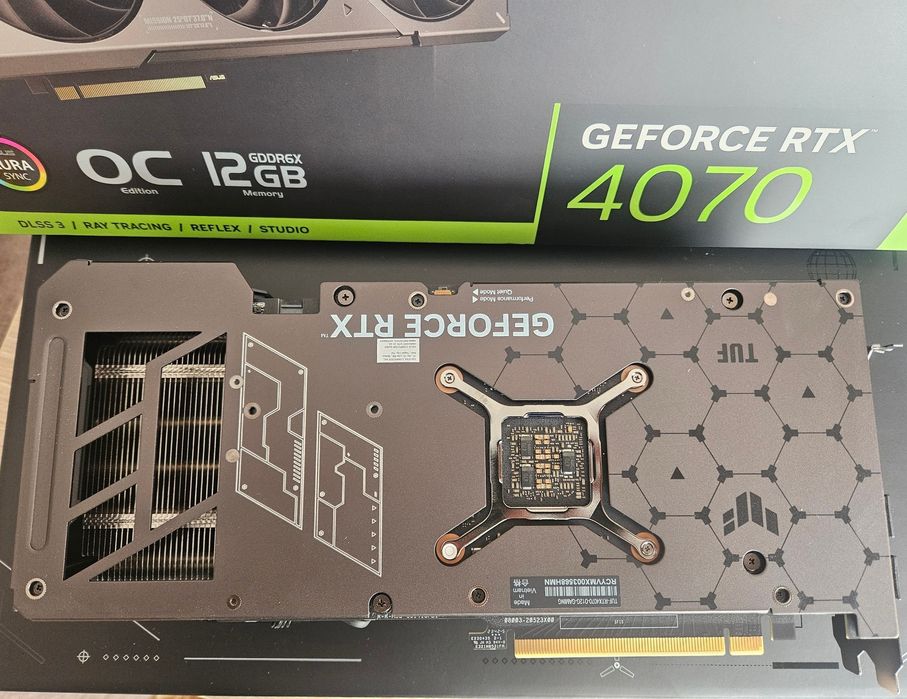 ASUS RTX 4070 TUF Gaming OC Edition 12GB GDDR6X