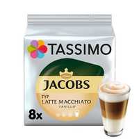 Kapsułki Jacobs Tassimo Latte Macchiato Vanilla