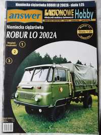 Model kartonowy Robur LO 2002A