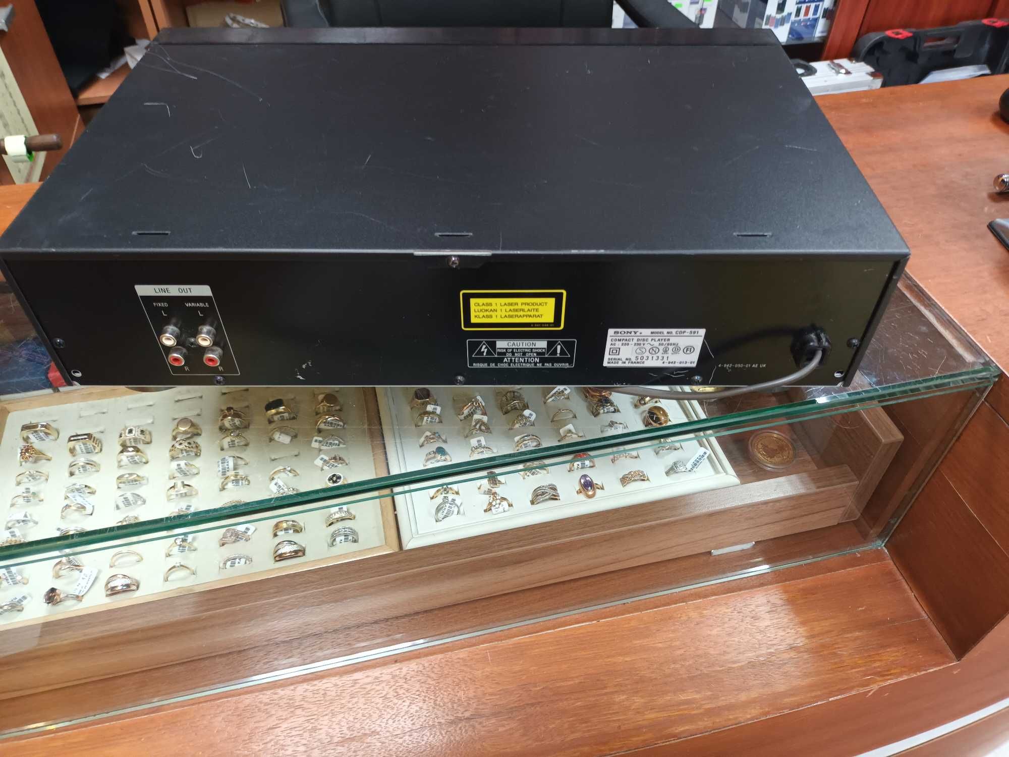 Odtwarzacz CD SONY CDP-591