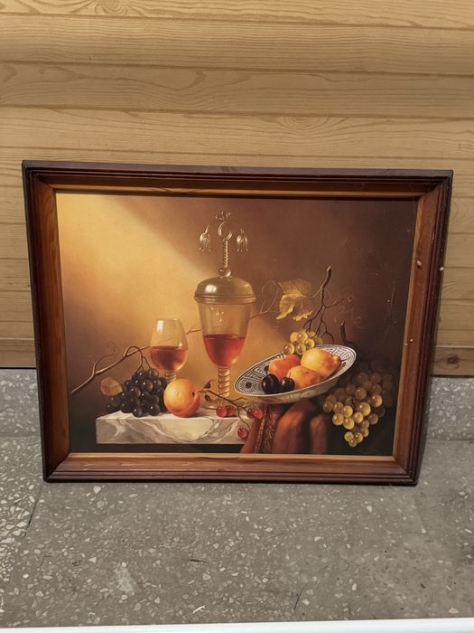 Obraz w drewnianej ramie