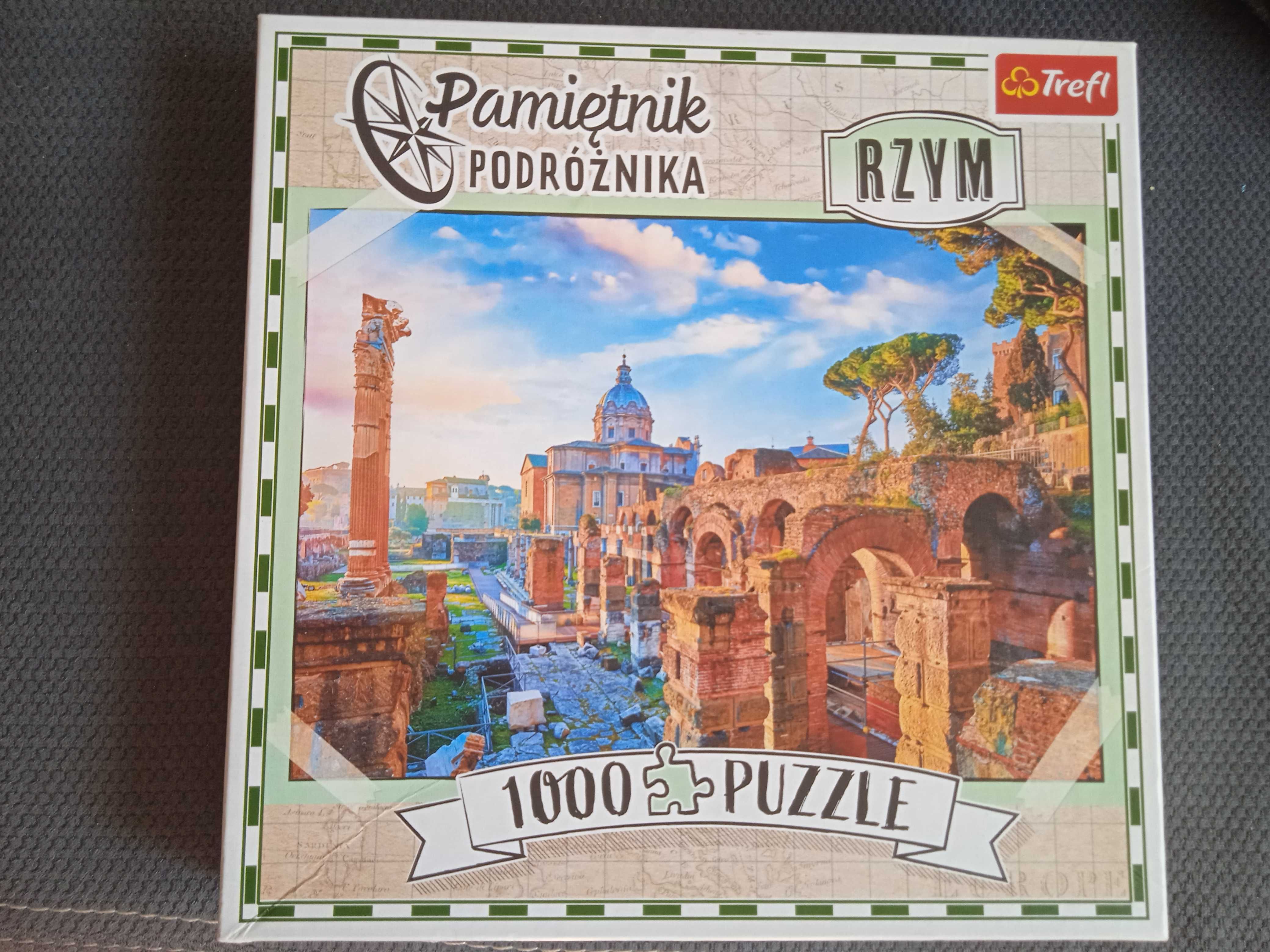 Oddam Puzzle Trefl Rzym, 1000, Pamiętnik Podróżnika
