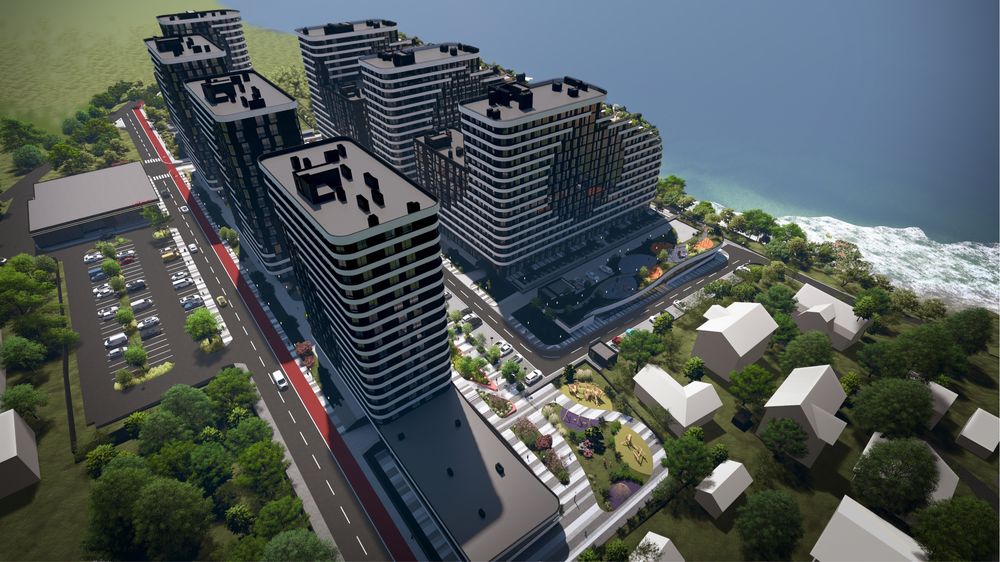 Продаж 1-кімнатної квартири з виглядом на озеро