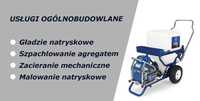 Szpachlowanie-Gładzie-Malowanie-Natryskowe PRACE ogólnobudowlane