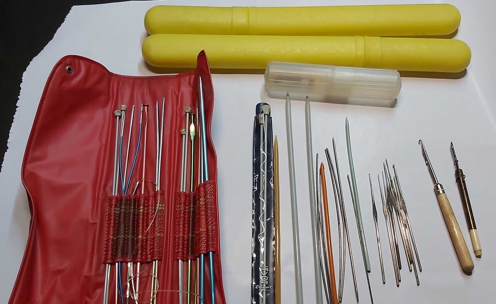 Agulhas para lã e croché VINTAGE venda individual