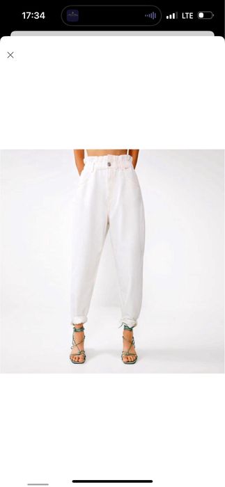 Білі джинси Zara