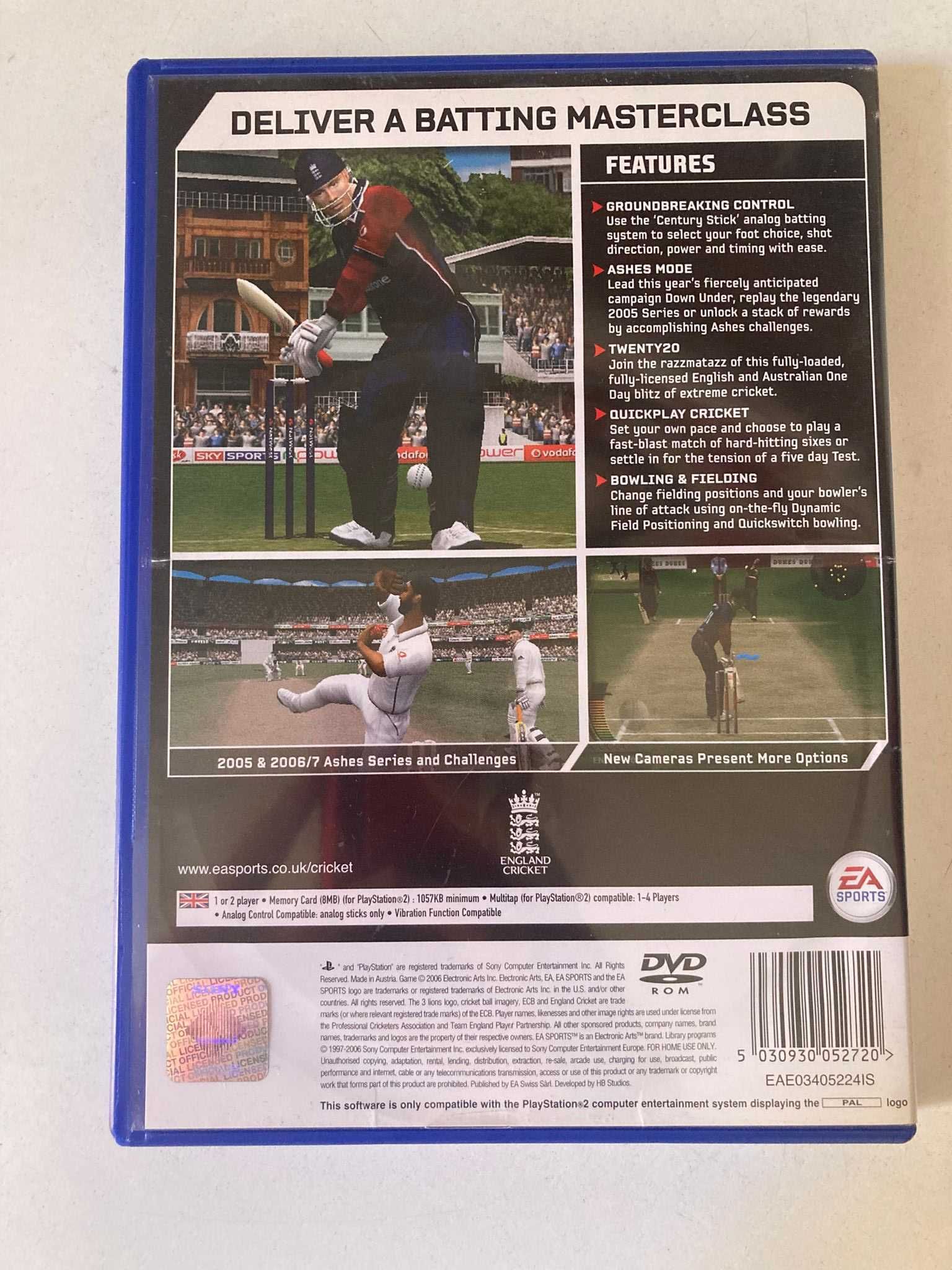 PS2 - EA Sports Cricket 07