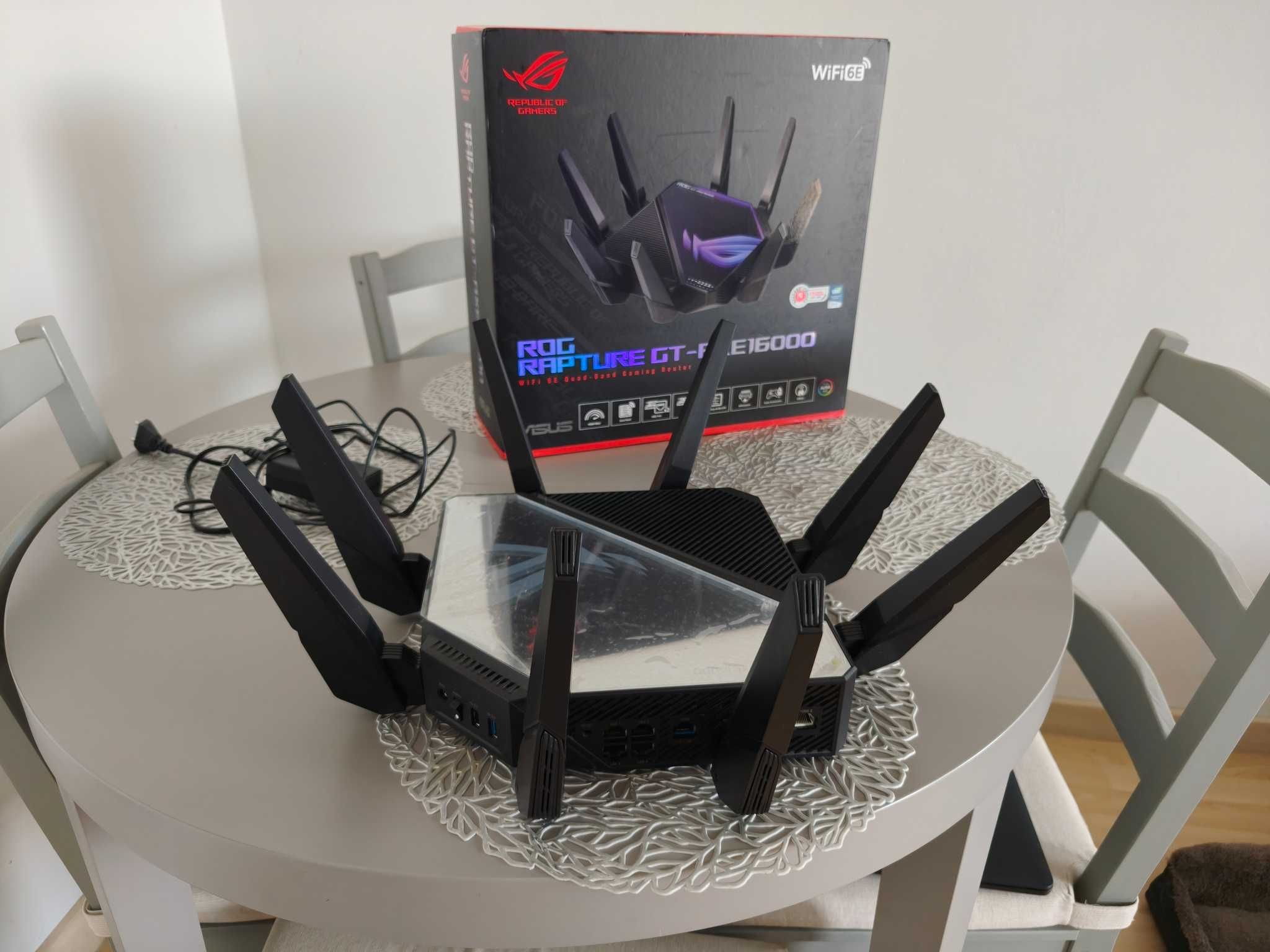 Router ASUS ROG Rapture GT-AXE16000 jak nowy gwarancja!!!