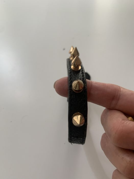 Obroza dla malego psa rockowa z ćwoeksmi Puppy Love S