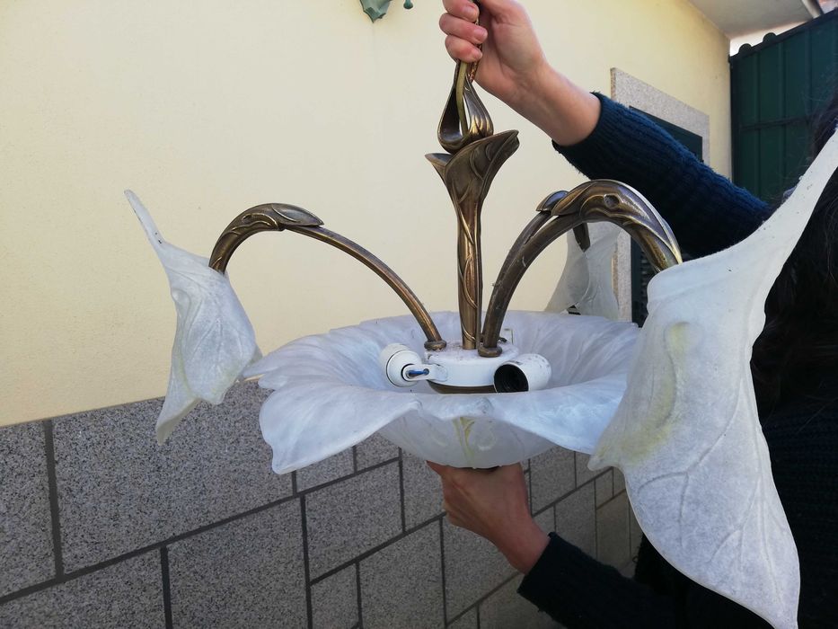 Conjunto de candeeiros