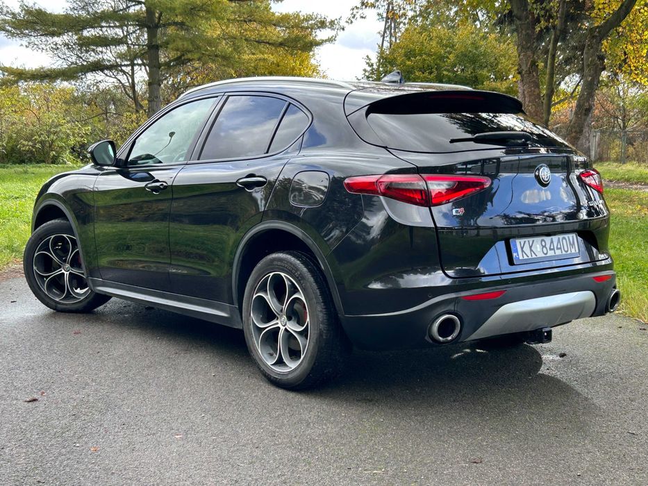 Alfa Romeo Stelvio*Automat*4x4*Skóra*Grzane Fotele i Kierownica*VAT23%