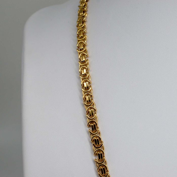 Złoty łańcuszek 585 54,29gram 60cm Bizantyjski PEŁNY POD ZAMÓWIENIE
