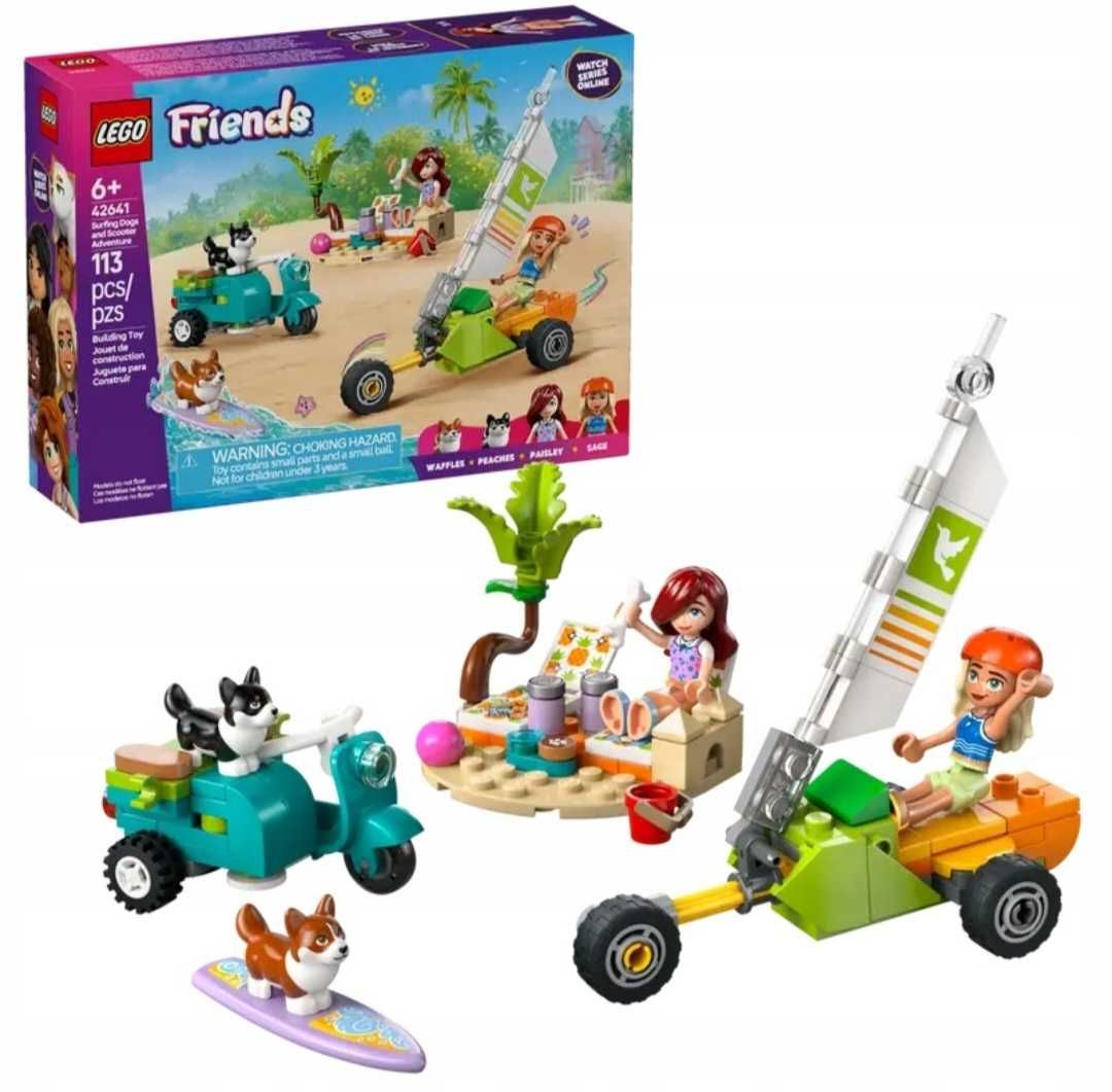 LEGO® FRIENDS 42641 Przygoda z surfującymi psami