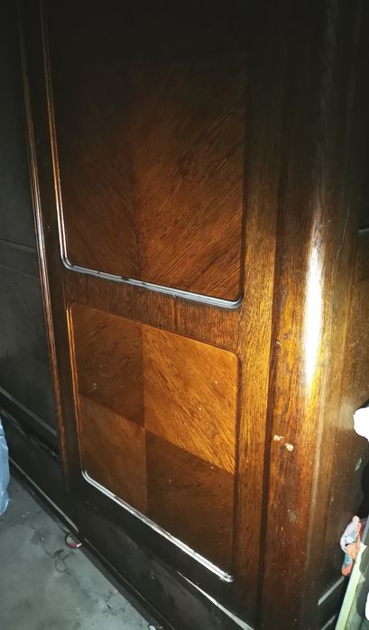 Szafa z litego drewna, lata 70