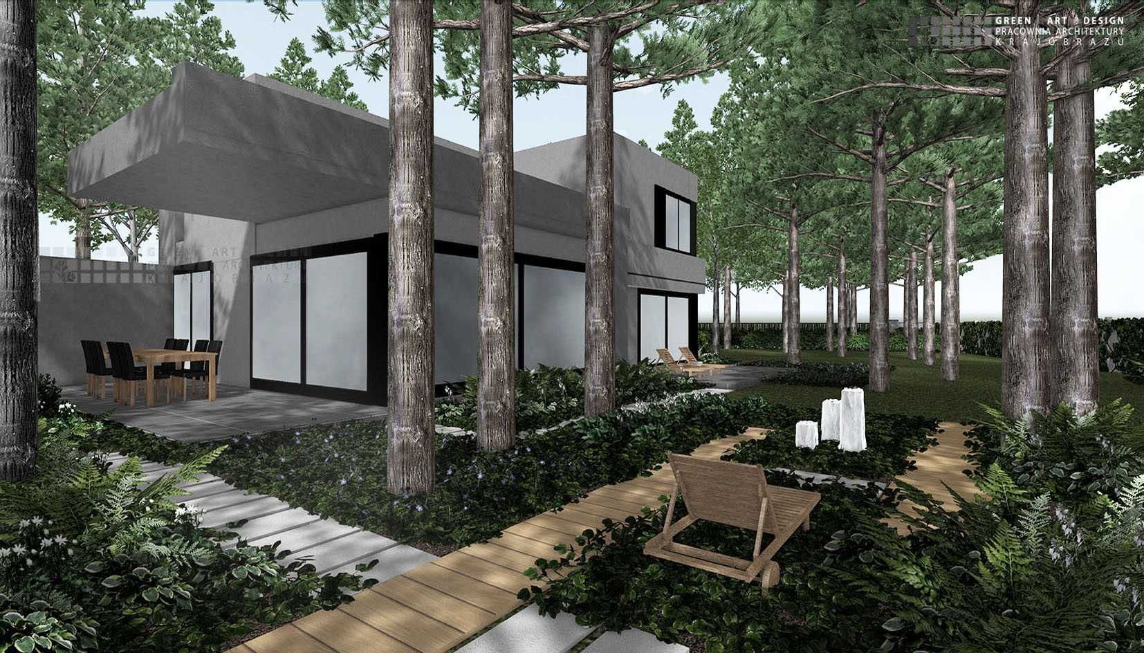 Projekt ogrodu, tarasu, nawierzchni - architekt krajobrazu