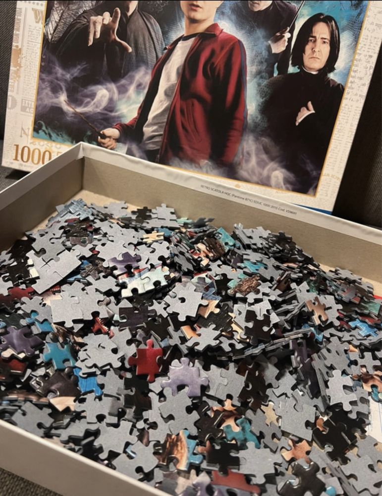 Puzzle 1000 elementów Harry Potter Clementoni