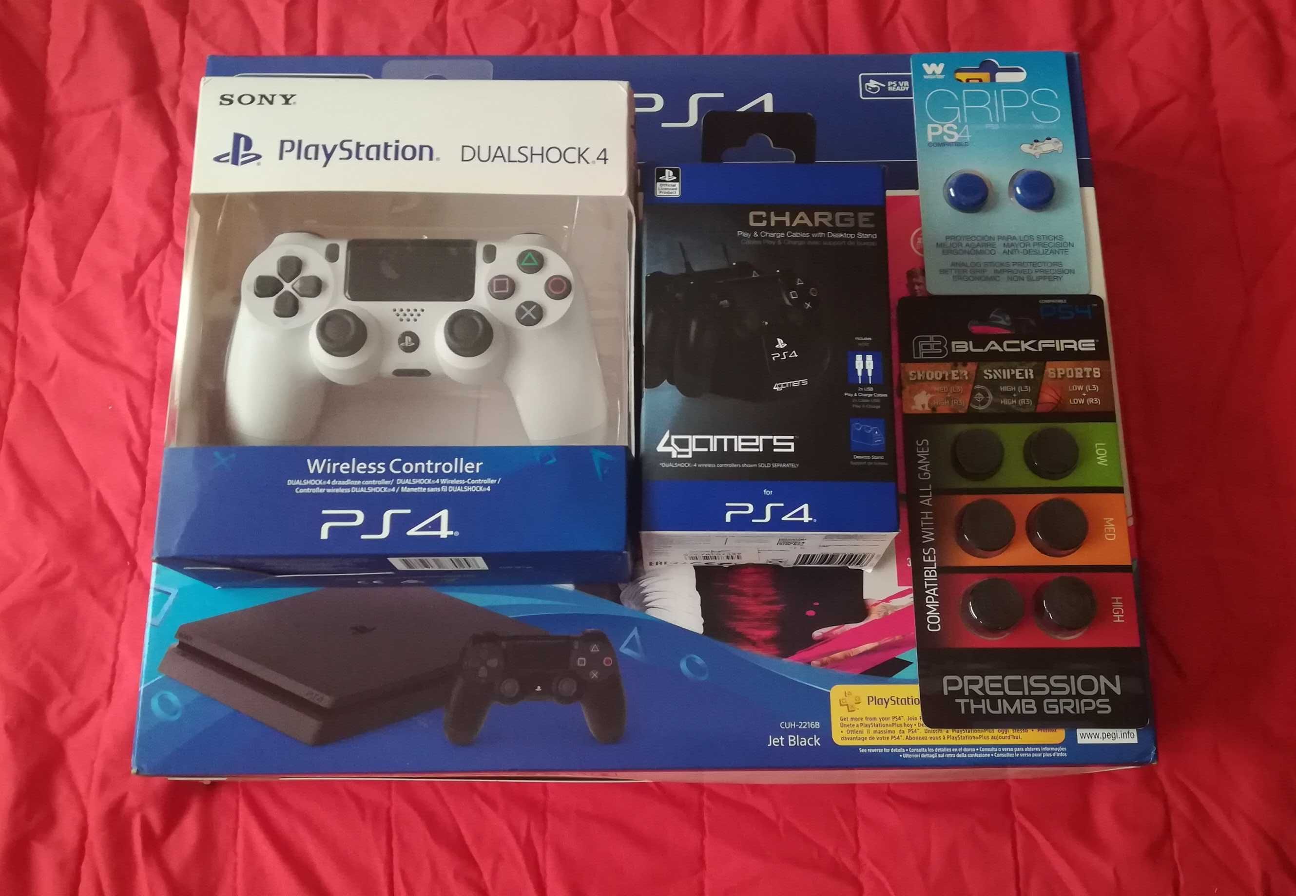 PlayStation 4 Slim de 1Tb (Nova/Caixa)