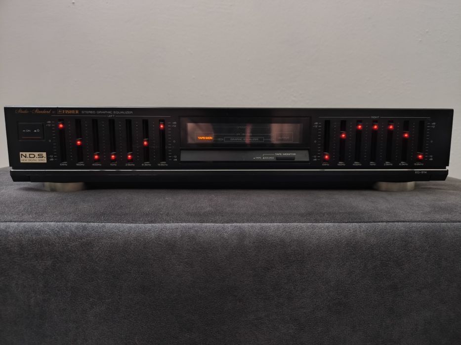 Korektor graficzny equalizer  FISHER EQ-914