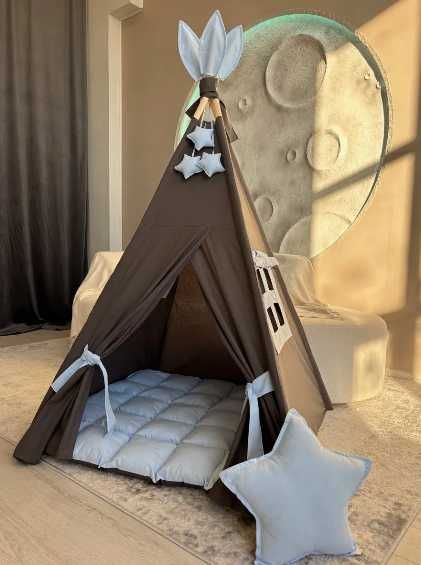 Вігвам - палатка дитяча, тіпі, намет дитячий, шалаш