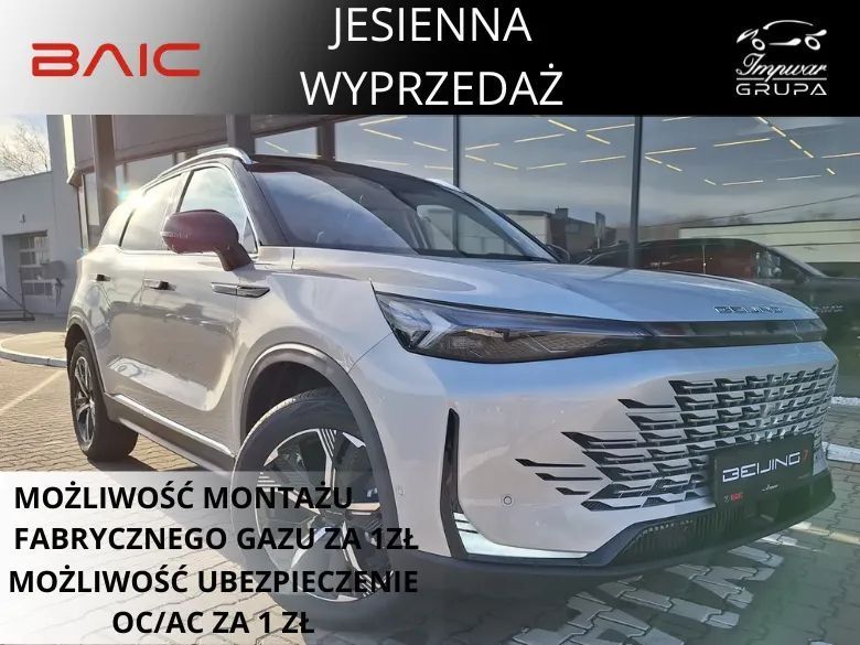 BAIC 7 Kamery 360 / Masaże i Wentylacja Foteli / el. Klapa / Szyberdach