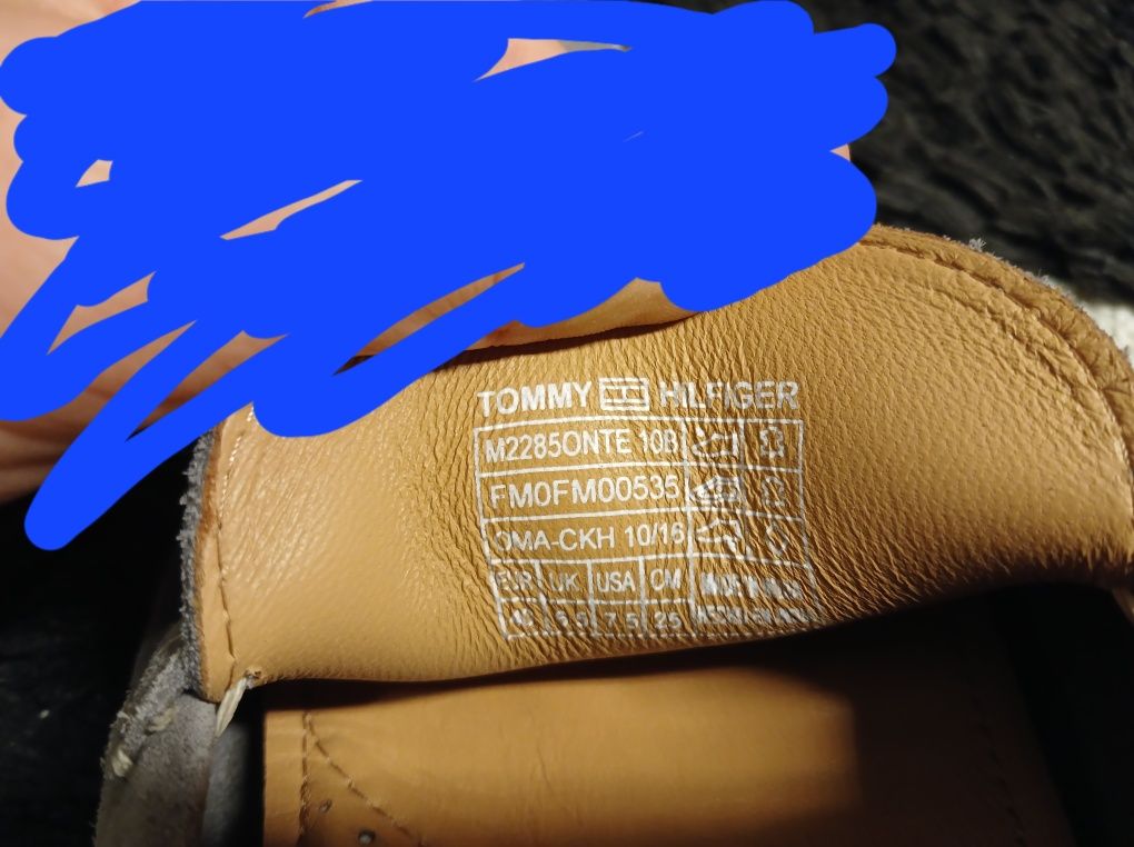 Взуття мокасини замшеві чол.Tommy Hilfiger 40р.