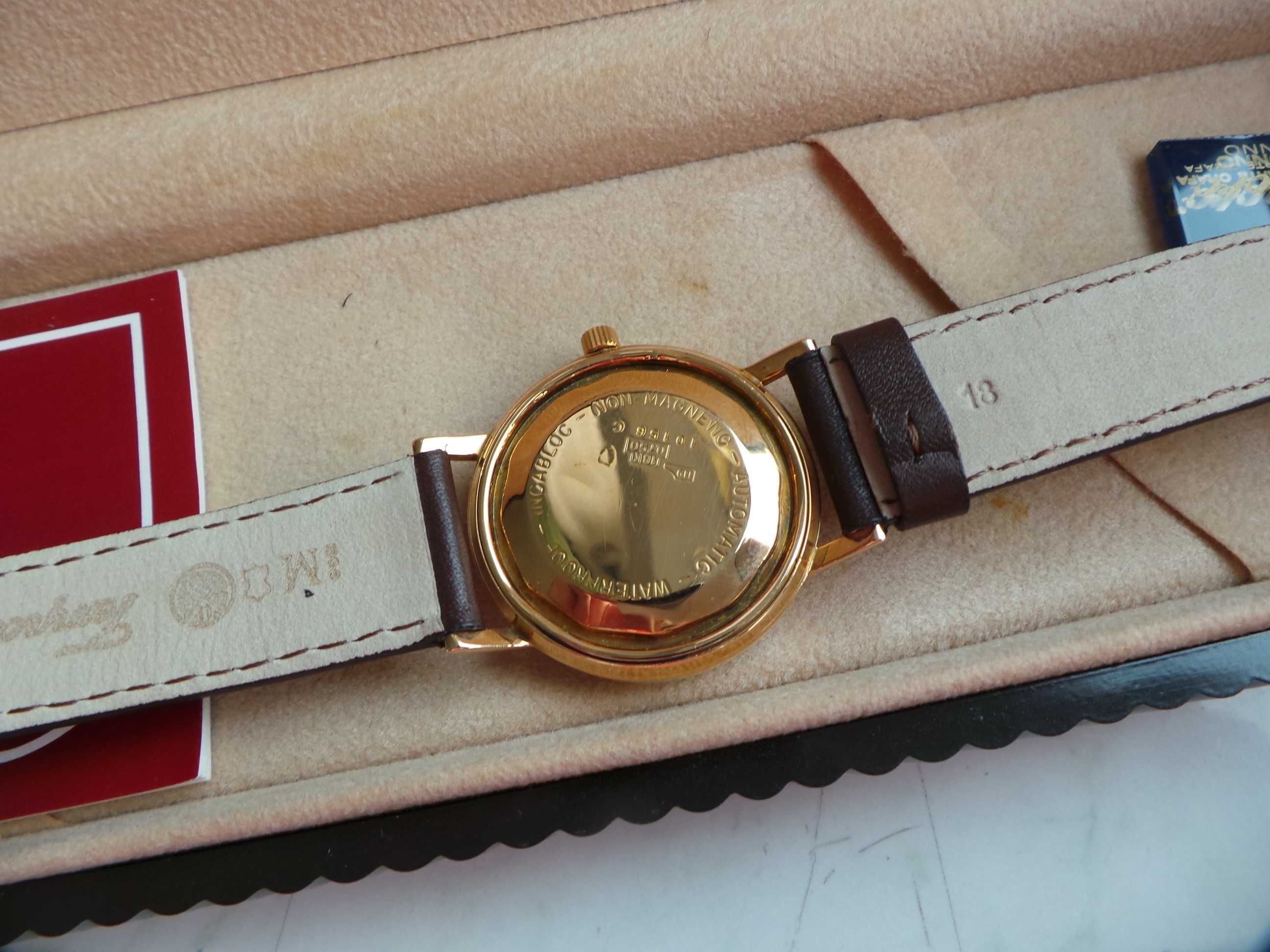Złoty zegarek Vetta 18k