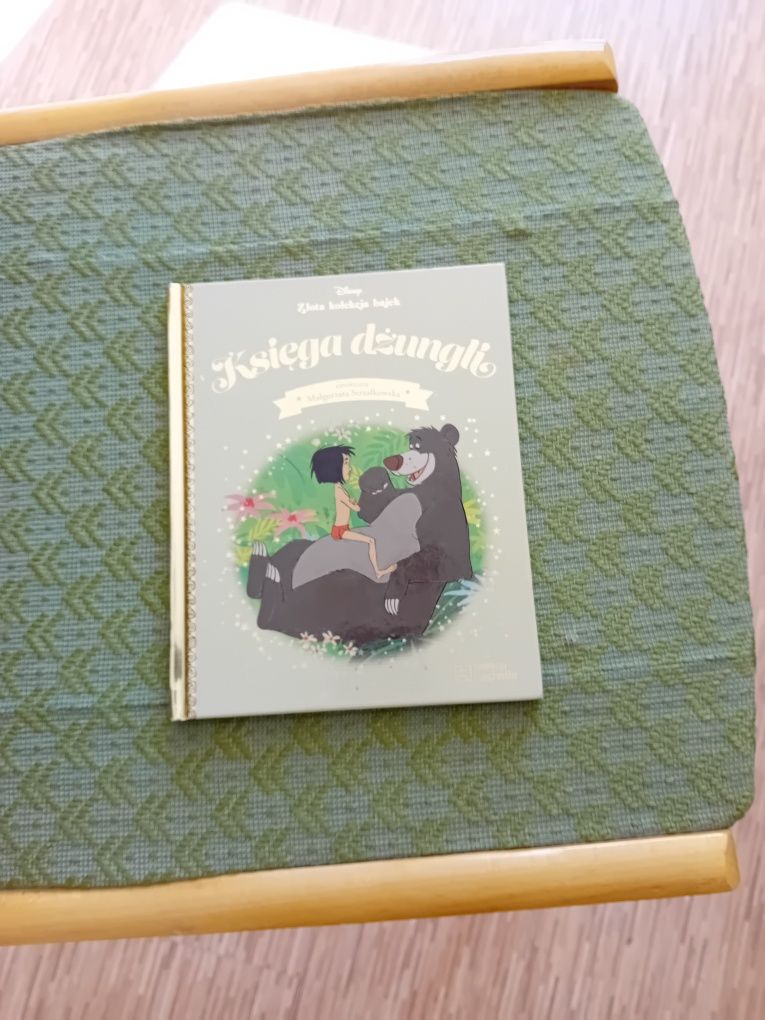 Książka, bajka dla dzieci. Księga dżungli.