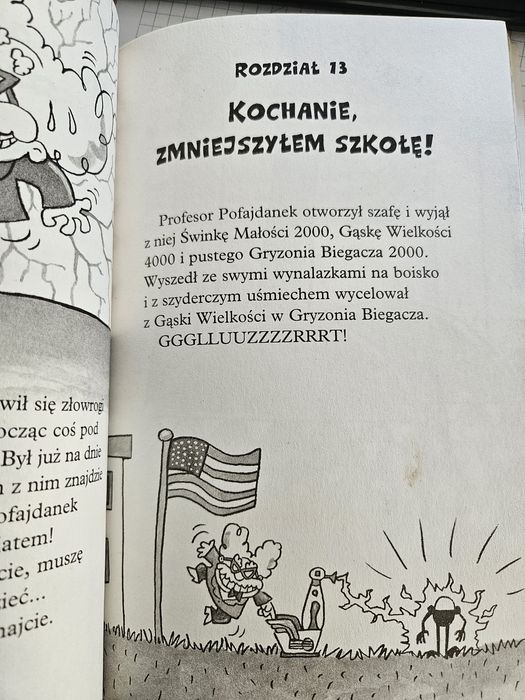 Kapitan Majtas Przerażający Plan Profesora Pofajdanka Dav Pilkey