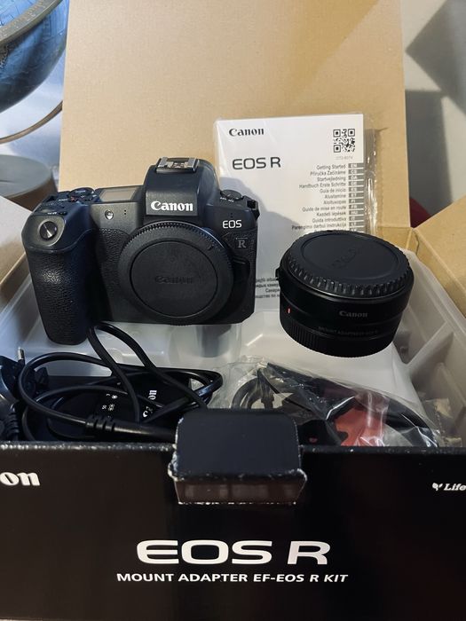 Canon R + Adaptador EF-Eos R