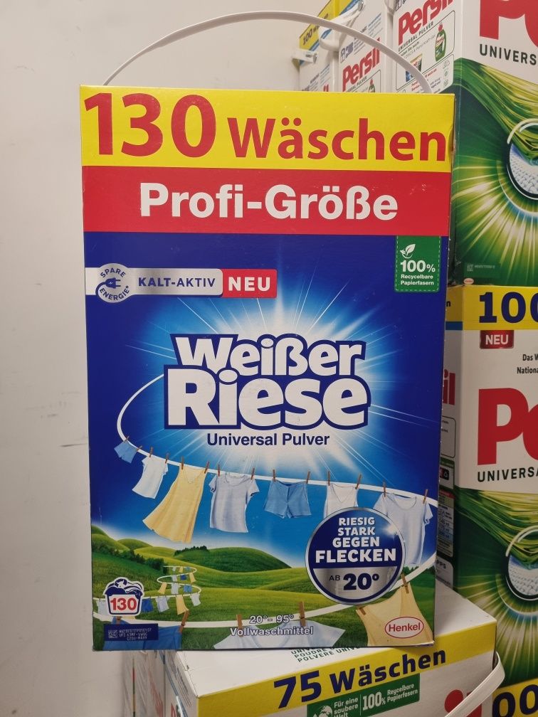 Пральний порошок Weiber Riese 6,5кг 130 прань Німеччина!