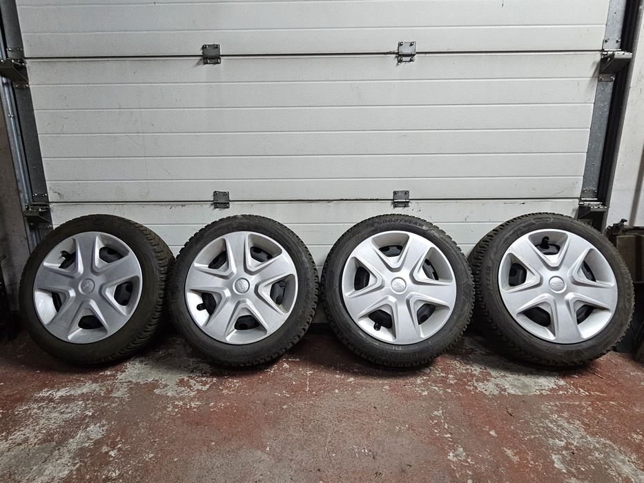 Koła zimowe Ford z oponami Goodyear 195/55/16 z czujnikami TPMS 4x108