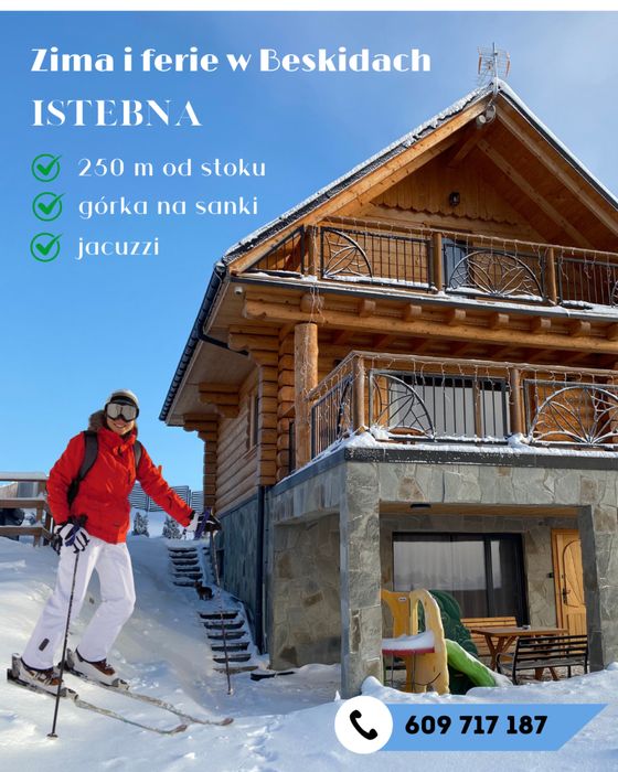 Dom góralski Bedkidy/jacuzzi/Istebna Złoty Gron