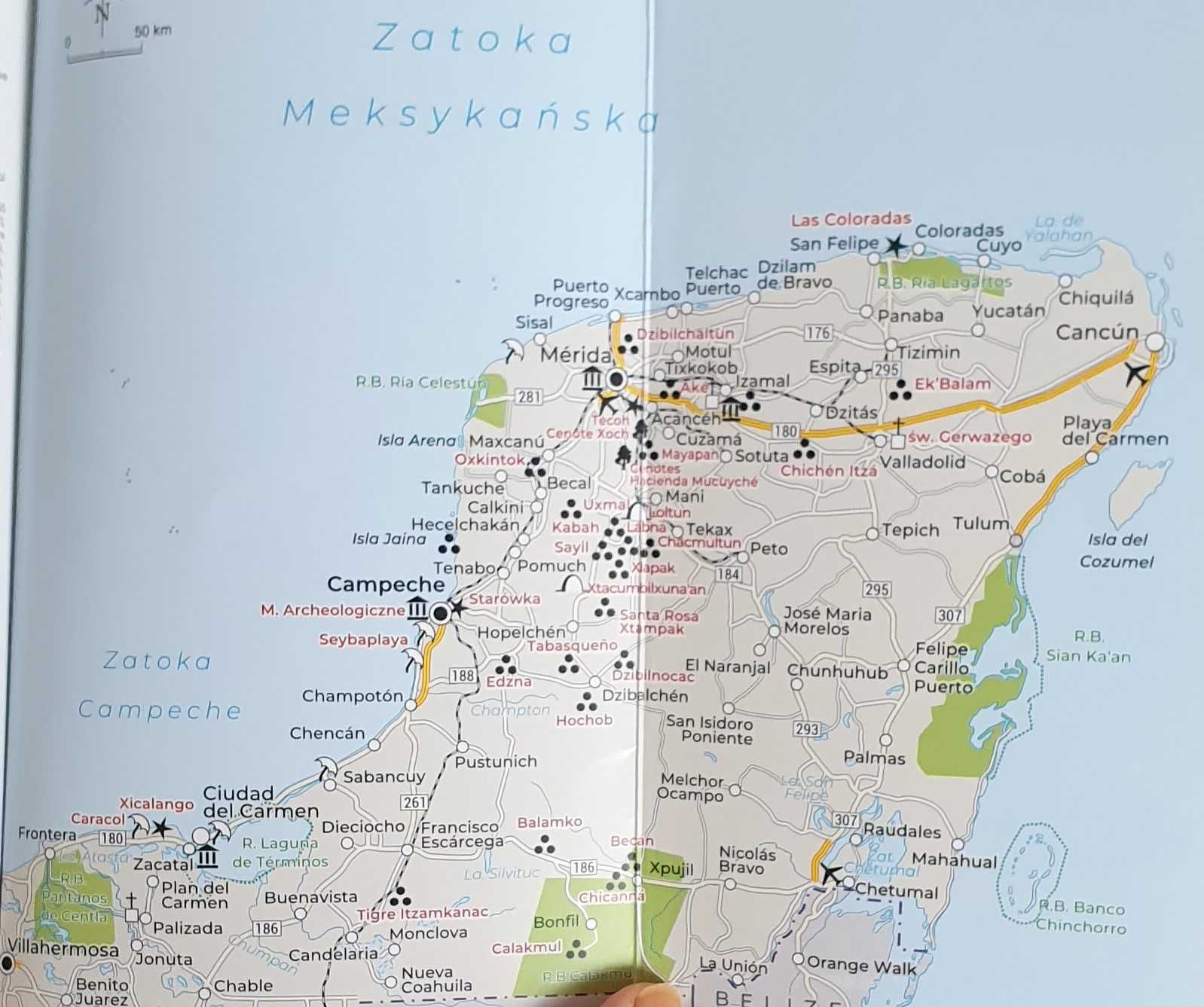 książka Meksyk Jukatan, Cancun i Rivera Maja ITAKA Synowiec, Klemczak