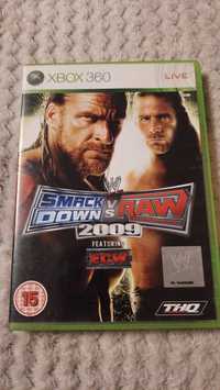 Gra Smack Down Raw 2009 na xbox 360