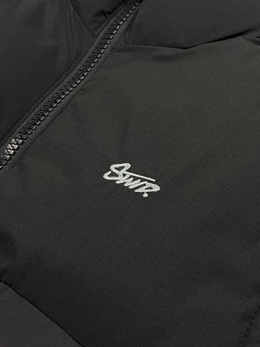 Жилет Pull&Bear STWD Puffer Vest (S / M) чорний чоловічий пуховий