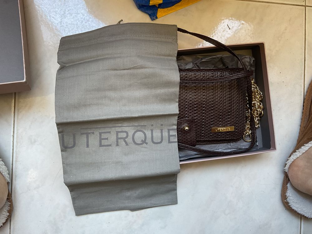 Bolsa / carteira / pochete de cerimonia nova da Uterque